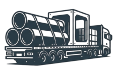 Heavy Transport / Trailers <br> <span style="font-weight: 400; font-size: 16px"> Reliable long-haul and local cargo transport using our modern trailer fleet.</span>
